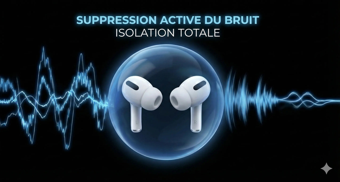 Écouteurs Sans Fil Pro Series 3 | Audio Spatial & Réduction de Bruit noodeos
